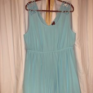 Torrid Tea Length Chiffon Dress